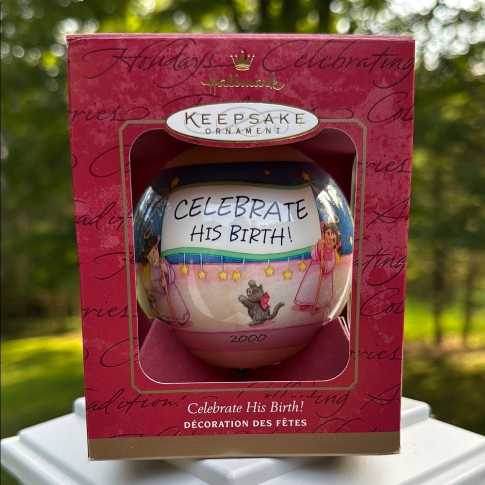 Hallmark Keepsake Ornament - Celebrate His Birth!